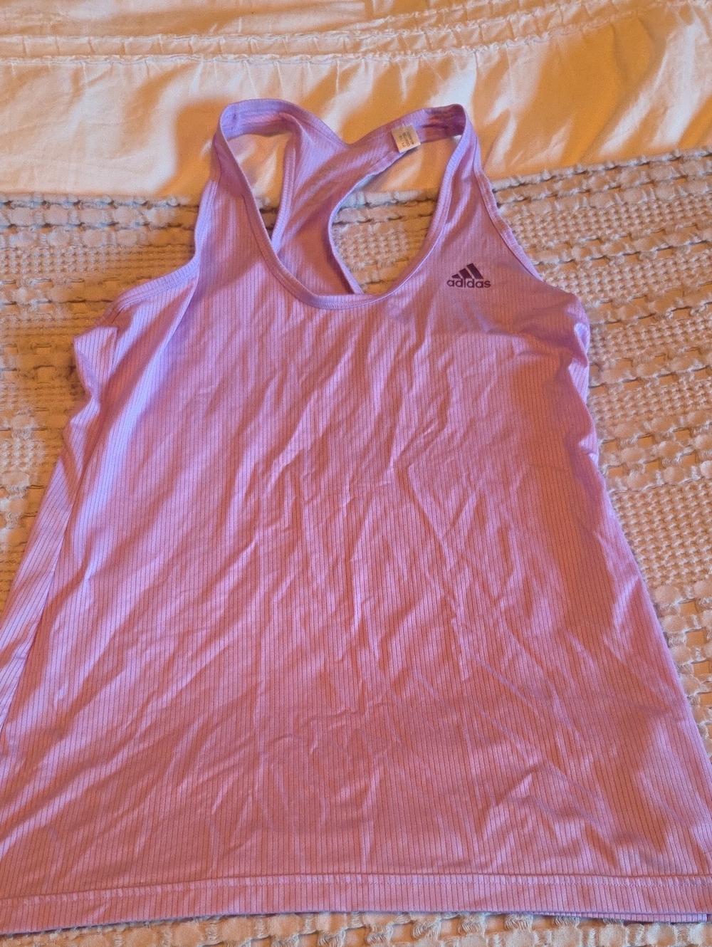 adidas Lavender Racerback Tank